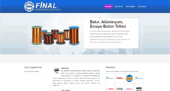 Desktop Screenshot of finalelektrik.com
